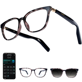 LOANGYUNFONE AI Smart Glasses provide real-time translation for conversations.