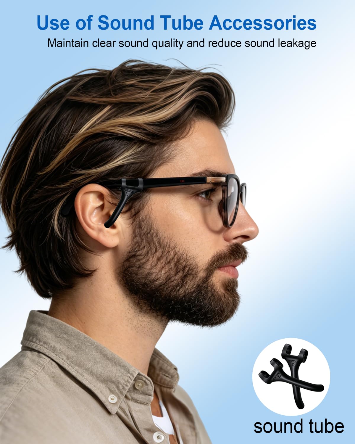 LOANGYUNFONE AI Smart Glasses no camera design prioritizes privacy.