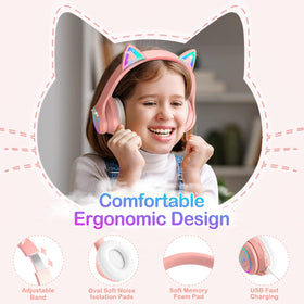 LOBKIN Bluetooth 5.4 headphones offer stable wireless connection for clear audio
