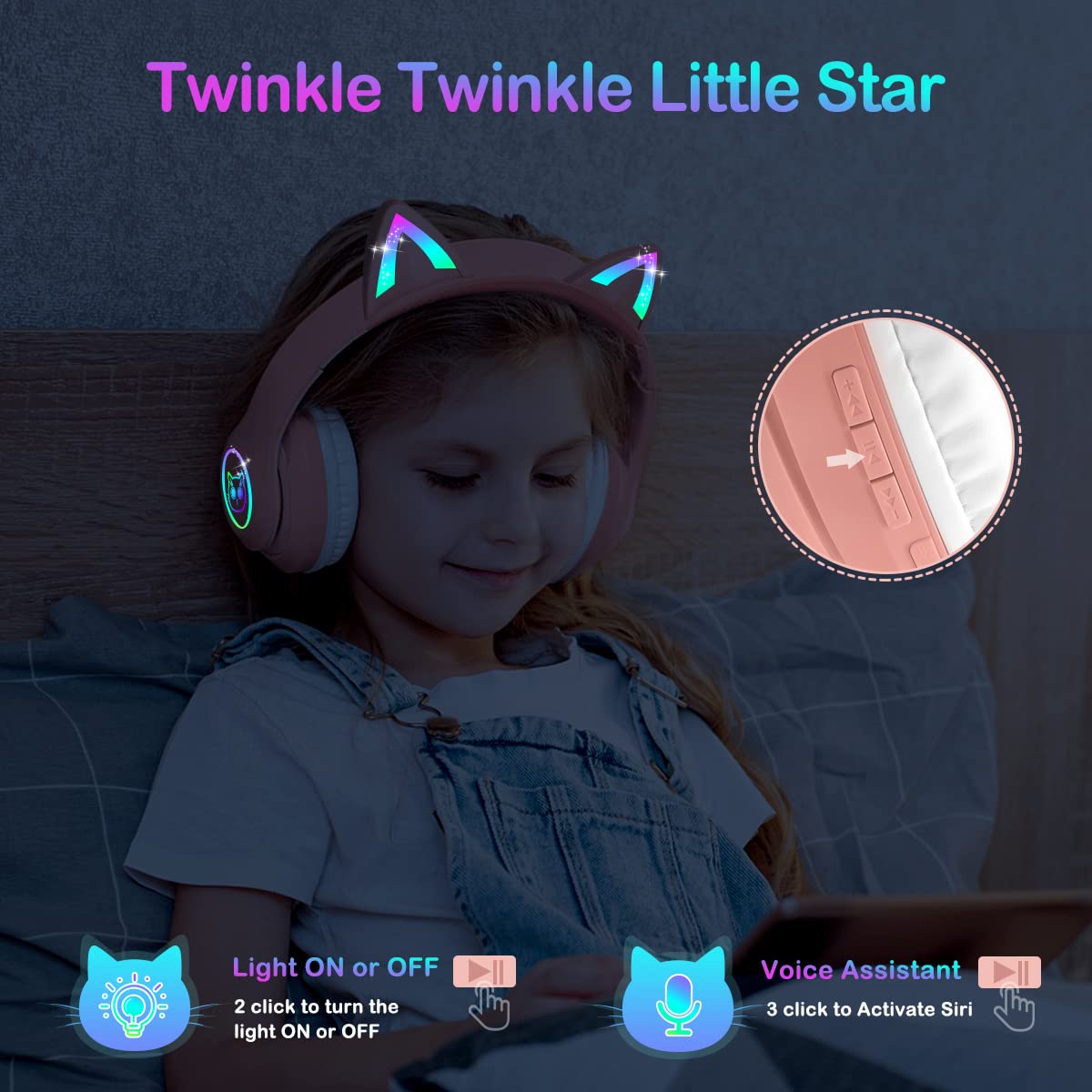 LOBKIN foldable design makes storage and travel convenient for kids