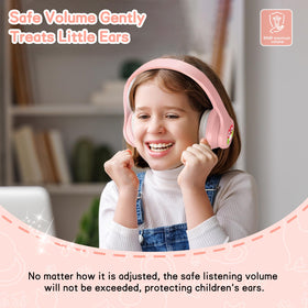 LOBKIN Kids ANC headphones wired mode for use without battery
