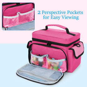 LoDrid front pocket with unfolded zipper for easy accessory access