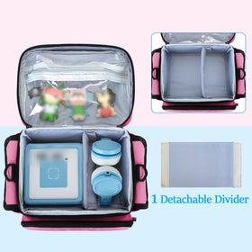 LoDrid interior divider shows padded section for organized gear