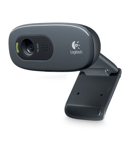 Logitech C270 USB 2.0 connection enables quick plug-and-play setup.