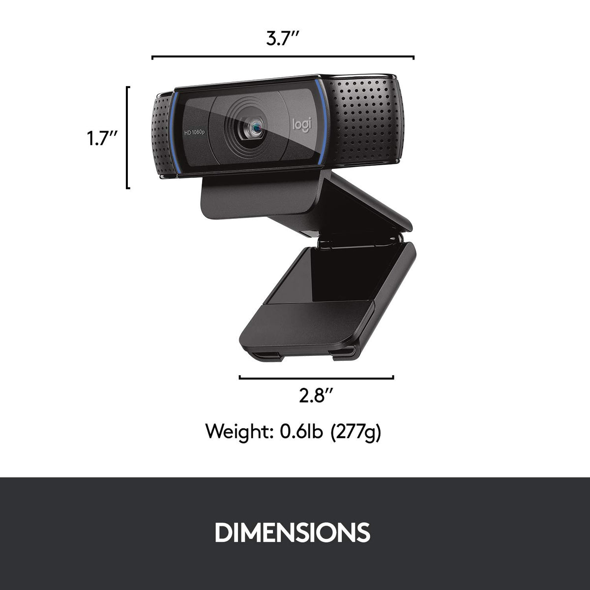 Logitech C920 screen showing a video call to illustrate real-use clarity benefit professional presence