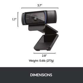 Logitech C920 screen showing a video call to illustrate real-use clarity benefit professional presence