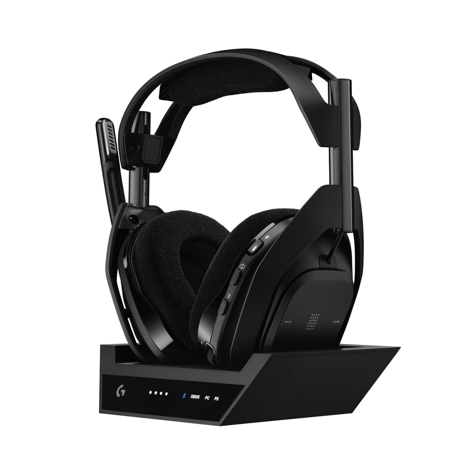 Logitech G Astro A50 X base station dock enabling easy multi-device switching