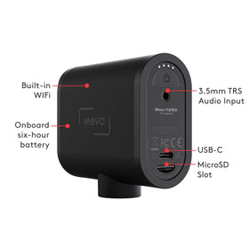 Logitech G Mevo Start 3-Pack external audio options for clearer sound capture.