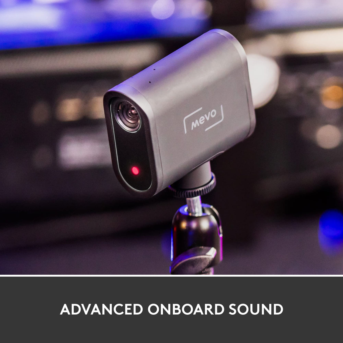 Logitech G Mevo Start 3-Pack on-screen graphics and lower thirds elevate your live visuals.