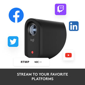 Logitech G Mevo Start RTMP NDI and webcam mode compatibility