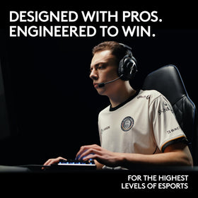 Close-up of Logitech G PRO X 2 graphene drivers for precise sound