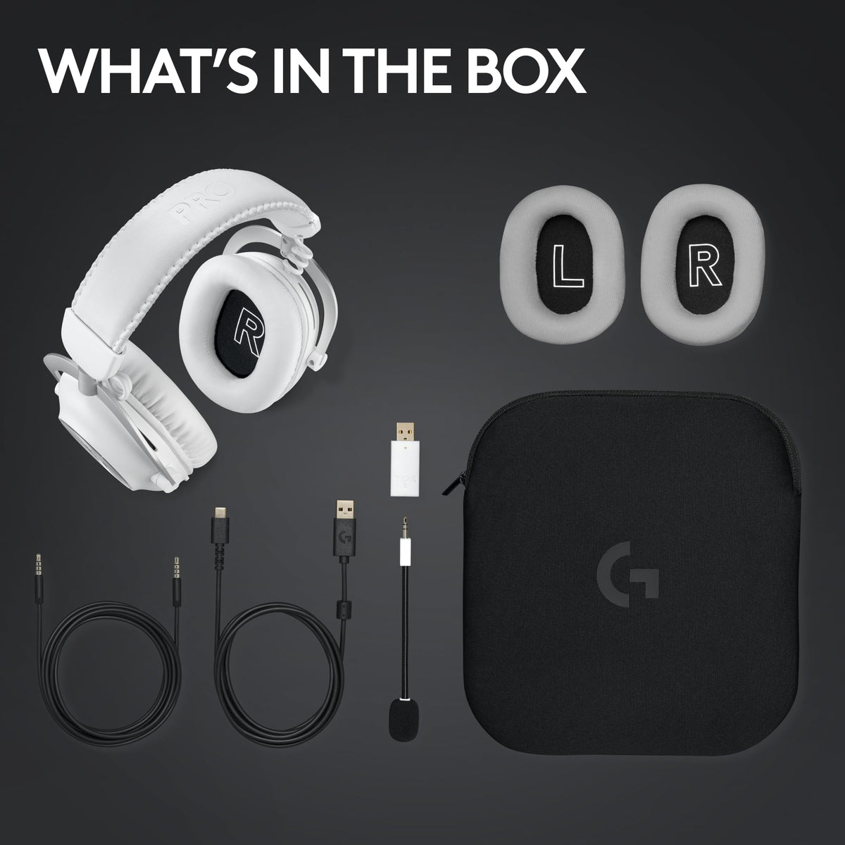 Versatile connectivity options: LIGHTSPEED, Bluetooth, and 3.5mm for flexible setups