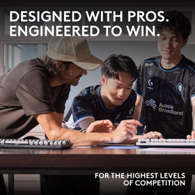 Logitech G PRO X 60 lightspeed antenna and USB adapter demonstrate fast wireless connectivity