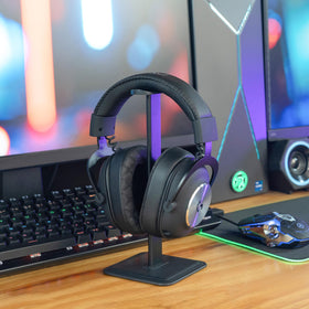 Logitech G Pro X series compatibility highlighted for a secure, precise fit.