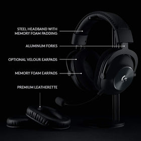 Logitech G PRO X Wireless 50mm driver imaging for accurate game audio