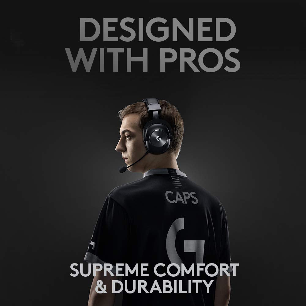 Logitech G PRO X Wireless with Blue VO!CE mic filter highlights crystal voice clarity