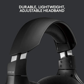 Logitech G size comparison next to a hand demonstrating lightweight fit