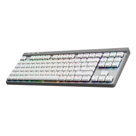 Logitech G515 Lightspeed TKL layout for compact gaming setup and desk space