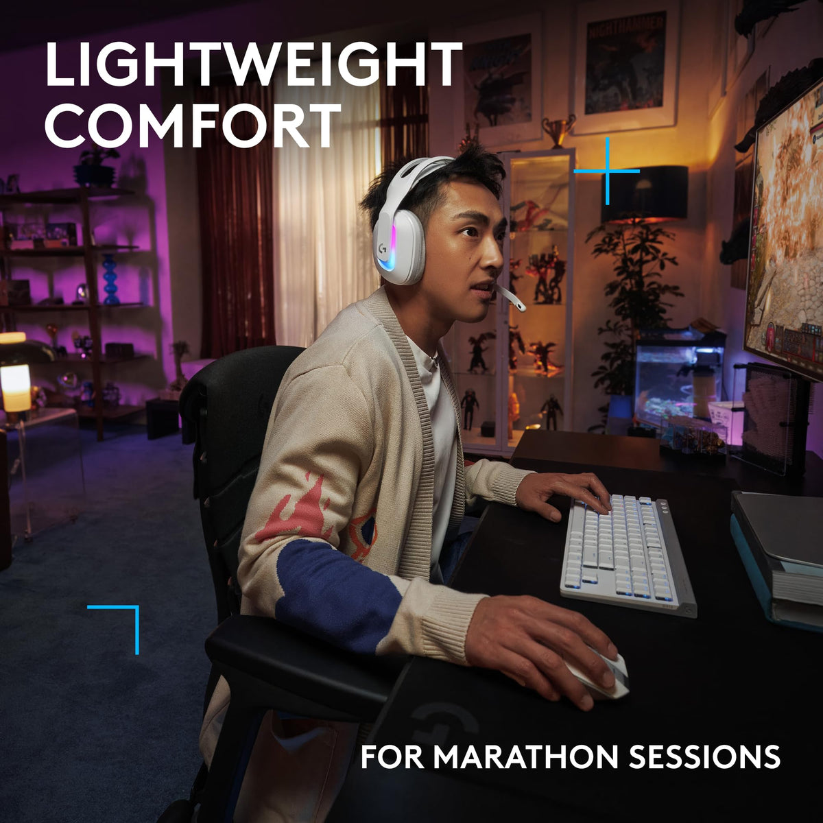 Logitech G522 with Blue VO!CE for refined voice output