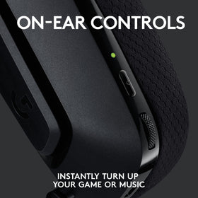 Logitech G535 compatible with PC and PS consoles for easy setup.