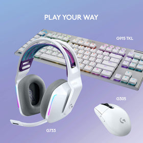 Logitech G733 278 g lightweight silhouette designed for long sessions