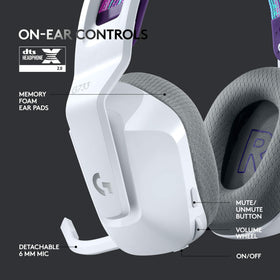 Logitech G733 Pro-G drivers delivering high-fidelity sound with reduced distortion