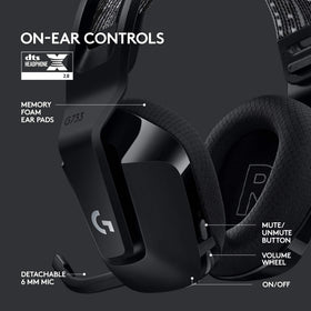 Logitech G733 PRO-G drivers deliver precise, immersive sound.