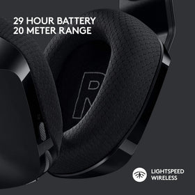 Logitech G733 suspension headband for extended comfort during gaming.
