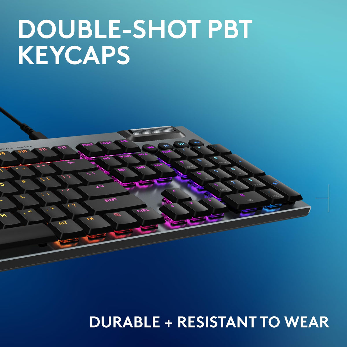 Logitech G915 X media keys and volume roller for quick control