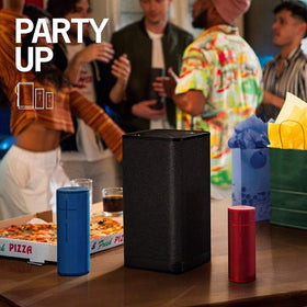 Logitech Hyperboom IPX4 splash resistance ideal for indoor-outdoor use.