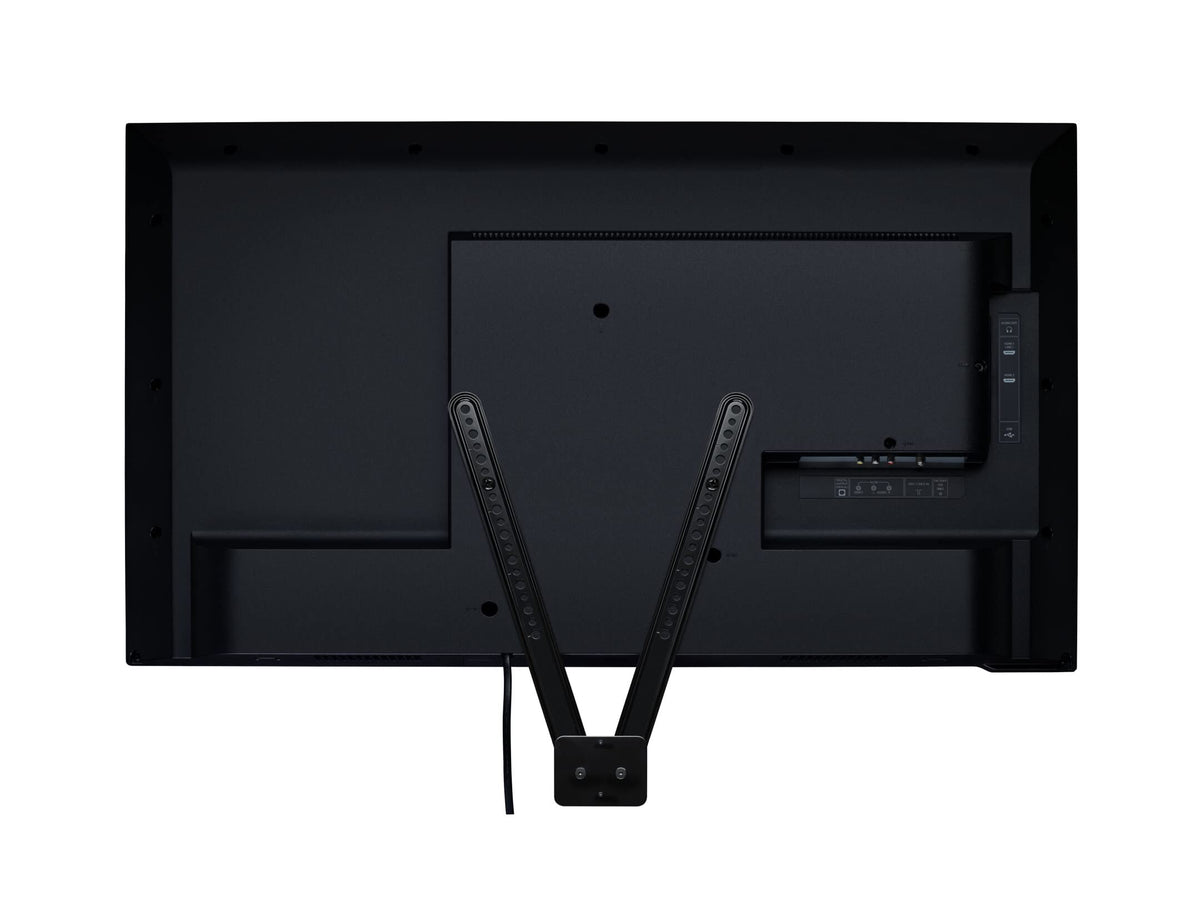 Logitech MeetUp TV Mount XL supports up to 90-inch displays.