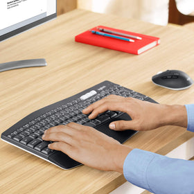 Logitech MK850 mouse scroll wheel for smooth scrolling