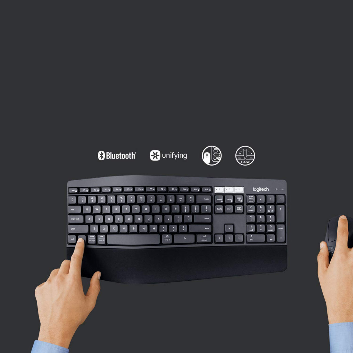 Logitech MK850 renewed packaging indicating tested quality