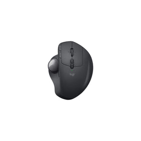 Logitech MX Ergo Plus top view showing 4-way scroll wheel.
