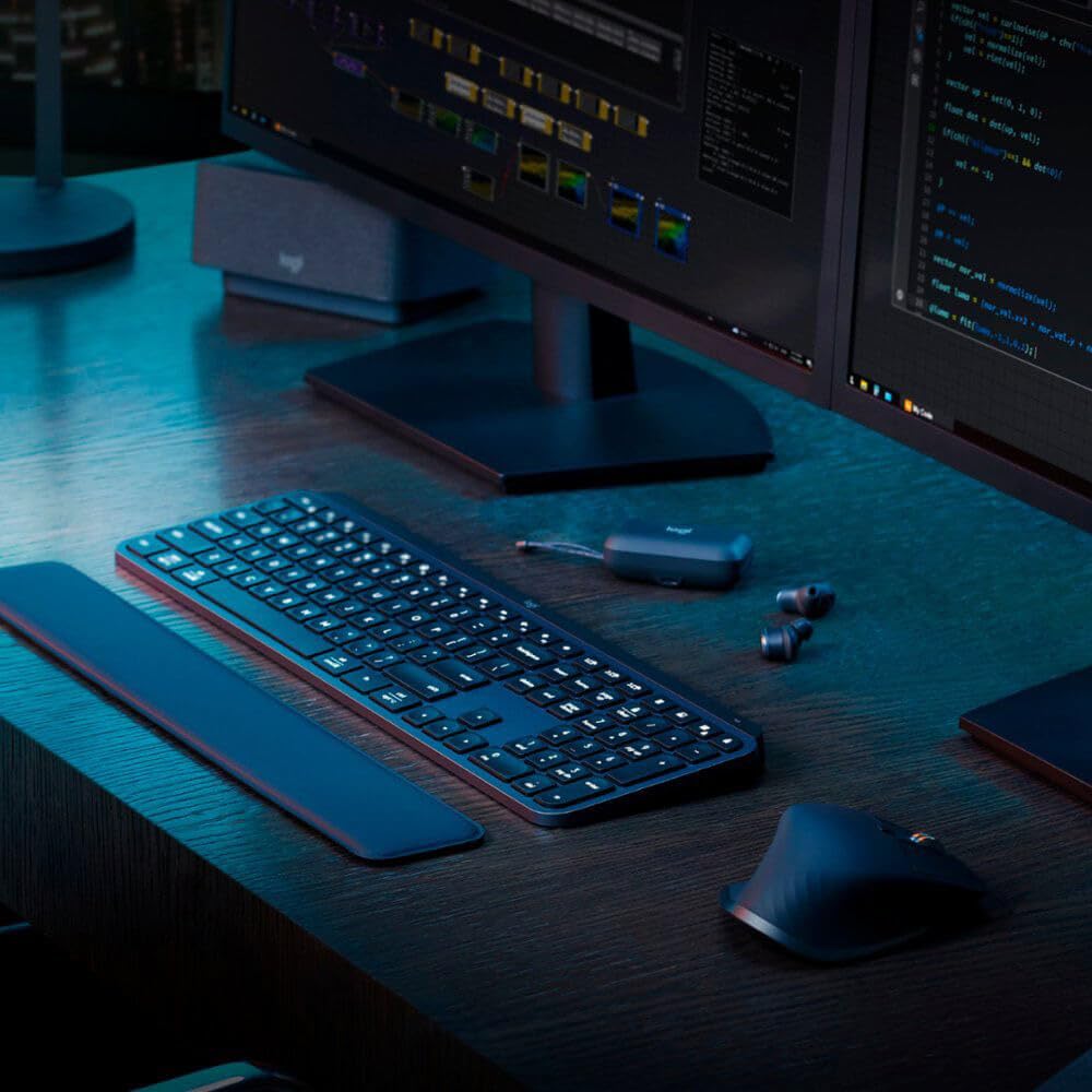Logitech MX Keys S programmable keys enabling quick task shortcuts