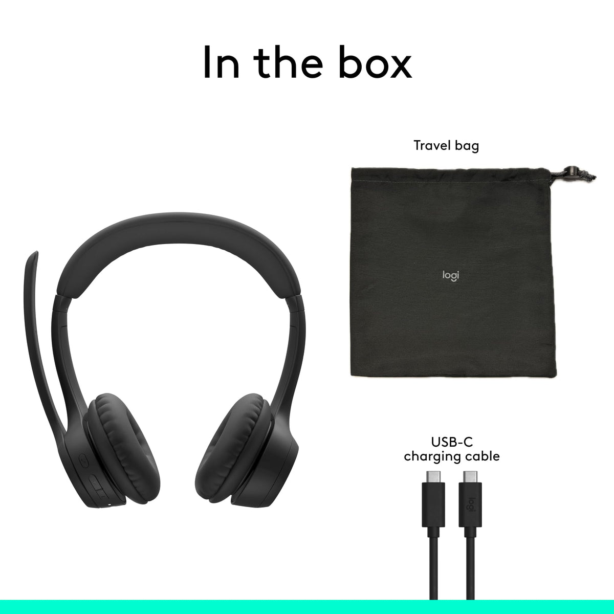 Logitech Zone 305 replaceable earpads extend product life