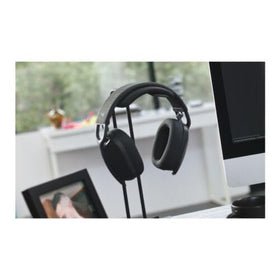 Logitech Zone Vibe 100 side view highlighting lightweight comfort and everyday wear