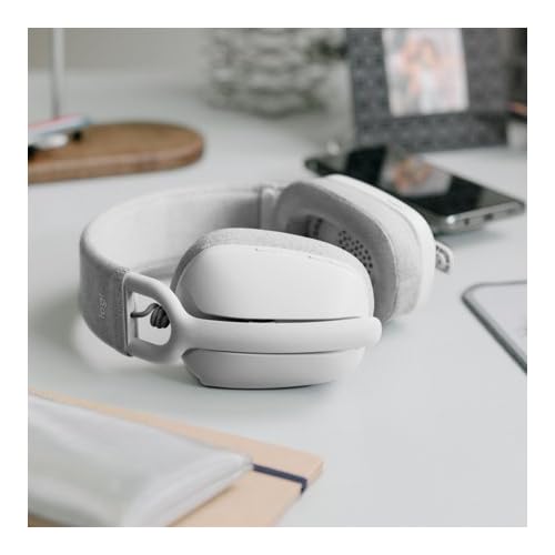 Logitech Zone Vibe 100 microphone for clear calls and meetings.
