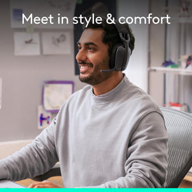 Logitech Zone Vibe contains 25% post-consumer recycled plastic.
