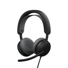 Logitech Zone Wired 2 adaptive ANC visual showing real-time noise control for focus.