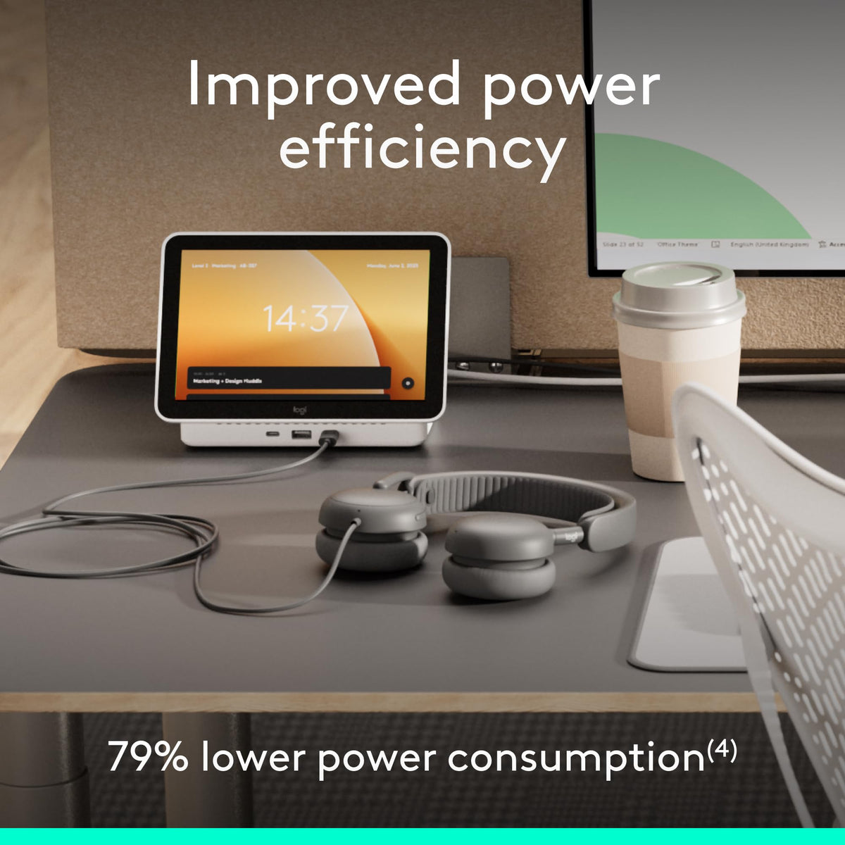Logitech Zone Wired 2 Logi Tune access for tailored audio