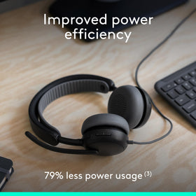 Logitech Zone Wired 2 Logi Tune customization enables ANC and EQ tweaks.