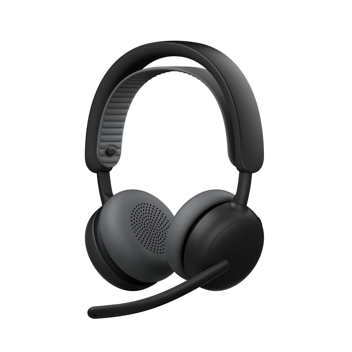 Logitech Zone Wireless 2 ES headset in black, everyday comfort for work and play.