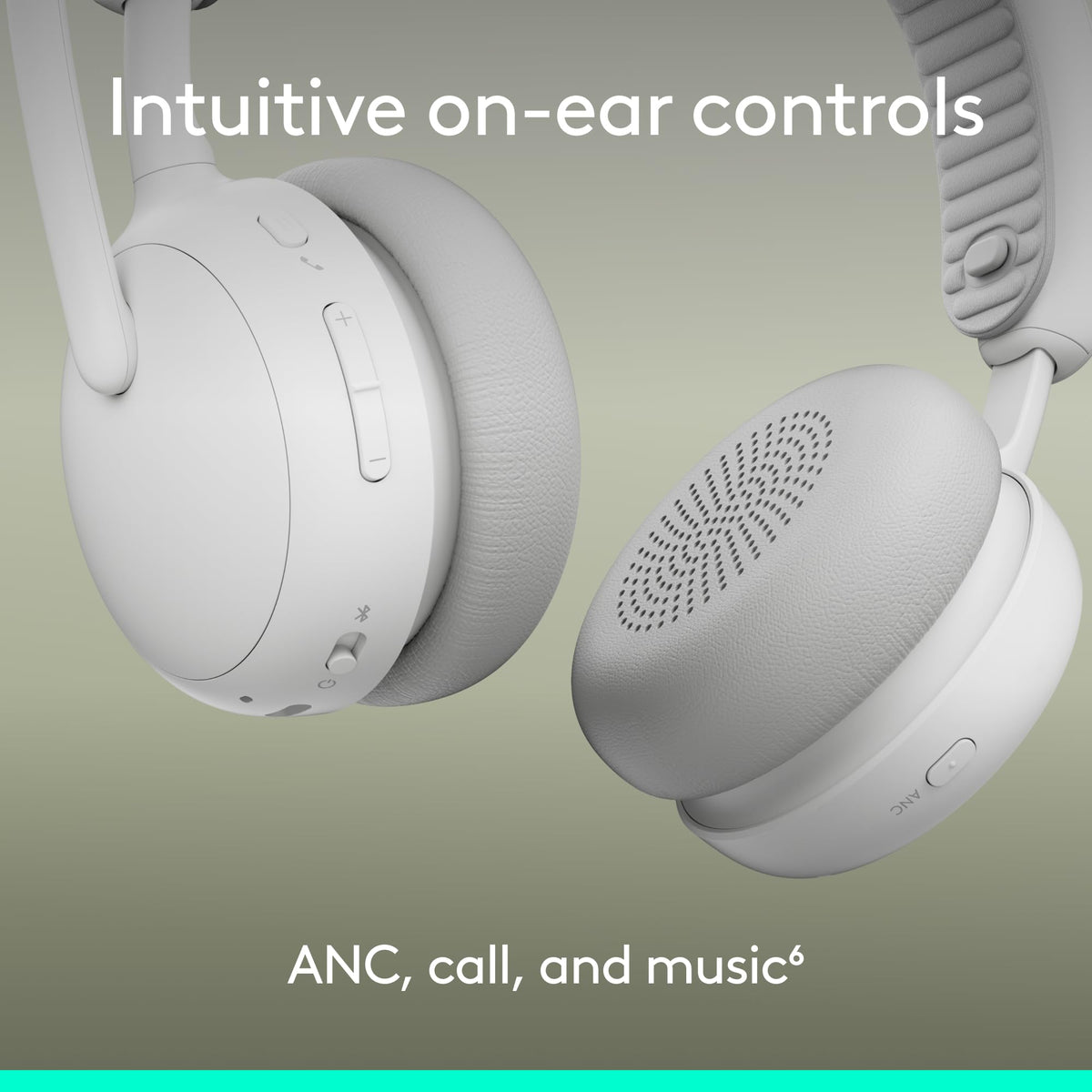 Logitech Zone Wireless 2 ES replaceable earpads and strap extending life.