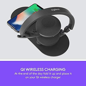 Logitech Zone Wireless 30m range for roaming freedom.
