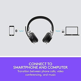 Logitech Zone Wireless supports multi-device pairing for easy switching.