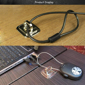 Lohas Select compatible with keyed or combination cable locks.