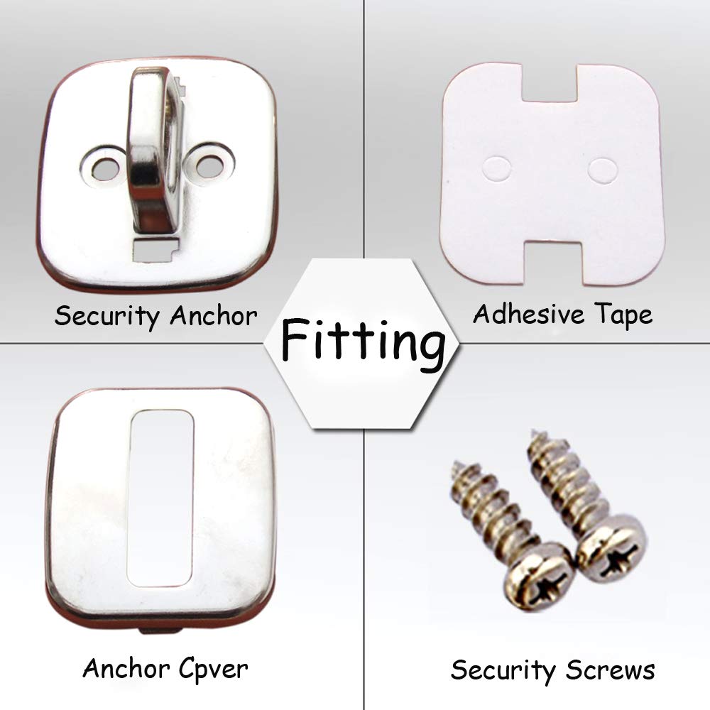 Lohas Select industrial-strength mounting tape enables drill-free installation.