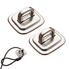 Lohas Select security anchor base plate secures cable locks to desks.