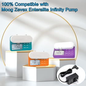 Lojiraz Zevex Infinity Orange Pumps 9.8 ft cord length enabling flexible placement.